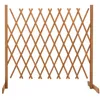 Image de vidaXL Clôture en Treillis de Jardin Séparateur de Jardin Support pour Plantes Grimpantes Plate-Bande Extérieur Orange 314828