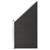 Image de vidaXL Panneau de Clôture Barrière de Jardin Mur de Clôture Bordure de Balcon Patio Terrasse Arrière-cour Extérieur WPC 148974