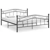 Image de vidaXL Cadre de lit sans matelas noir métal 140x200 cm 324997