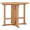 Image de vidaXL Table à Dîner Pliable de Jardin Table de Salle à Manger de Patio Table de Repas de Terrasse Extérieur 90x90x75 cm 315447