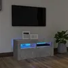 Image de vidaXL Meuble TV avec Lumières LED Armoire de Télévision Meuble Télé de Salon Armoire Basse Salle de Séjour Intérieur 804323