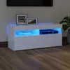 Image de vidaXL Meuble TV avec Lumières LED Armoire de Télévision Meuble Télé de Salon Armoire Basse Salle de Séjour Intérieur 804382