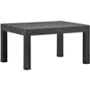 Image de vidaXL Table de jardin Anthracite 58x58x41 cm PP