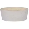 Image de Lavabo en Marbre - vidaXL - Crème - Ø40x15 cm - Fait à la main