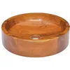 Image de vidaXL Lavabo Bois de teck massif 40x10 cm