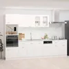 Image de vidaXL Ensemble de 7 meubles de cuisine Lyon en bois dingénierie blanc 3067623