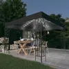 Image de vidaXL Tonnelle avec Guirlande Lumineuse à LED Belvédère de Jardin Pavillon dExtérieur Tente de Réception Chapiteau 3070296