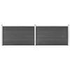 Image de vidaXL Ensemble de Panneau de Clôture Barrière de Jardin Mur de Clôture Bordure de Balcon Patio Terrasse Arrière-cour 3070447