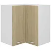 Image de Armoire dangle suspendue - vidaXL - Chêne sonoma - Bois dingénierie - 57x57x60 cm - Contemporain