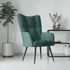Image de vidaXL Chaise de Relaxation Fauteuil de Détente Siège de Relaxation Chaise de Détente Salon Salle de Séjour Intérieur Vert 328075