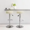Image de vidaXL Lot de 2 Tabourets de Bar Chaise de Pub Siège de Bistrot Meuble de Salle à Manger Cuisine Salon Maison Intérieur 332973