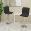 Image de vidaXL Lot de 2 Tabourets de Bar Chaise de Pub Siège de Bistrot Meuble de Salle à Manger Cuisine Salon Maison Intérieur 334245