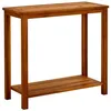Image de vidaXL Table console de jardin 80x35x75 cm Bois dacacia solide