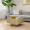 Image de vidaXL Table basse chêne sonoma 60x60x315 cm bois dingénierie 806888