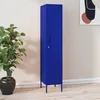 Image de vidaXL Armoire à casiers Bleu marine 35x46x180 cm Acier 336253