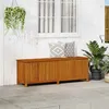 Image de vidaXL Boîte de rangement de jardin 175x50x58 cm Bois dacacia solide 316499