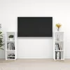 Image de vidaXL Meubles TV 2 pcs Blanc 107x35x37 cm Aggloméré