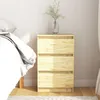 Image de vidaXL Table de chevet 40x295x64 cm Bois de pin solide 808083
