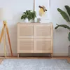 Image de vidaXL Portes à persiennes 4 pcs Bois de pin massif 395x494 cm