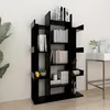 Image de VidaXL Bibliothèque Noir 86x255x140 cm Aggloméré