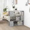Image de VidaXL Bibliothèque-Séparateur de pièce Gris béton 100x24x94 cm