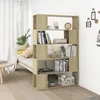 Image de vidaXL Bibliothèque/Séparateur de pièce Chêne sonoma Bois dingénierie 809200