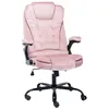 Image de vidaXL Chaise de Bureau Fauteuil dOrdinateur Inclinable Siège Ergonomique Fauteuil de Bureau Intérieur Hauteur Réglable 20571