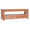 Image de Meuble TV - Acajou - 115x30x40 cm - Vintage - 2 tiroirs - Bois massif