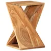 Image de Table dappoint 35x35x55 cm Bois massif dacacia