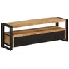 Image de Meuble Tv 120X30X40 Cm Bois Massif De Manguier