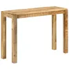 Image de vidaXL Table console 110x35x76 cm Bois de manguier brut