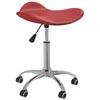 Image de Chaise de bureau Rouge bordeaux Similicuir