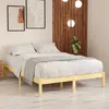 Image de vidaXL Cadre de lit Bois massif 180x200 cm Super King 810032
