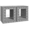 Image de vidaXL 2x Poteaux à Panier de Gabion Poteaux à Jardinière de Gabion de Patio Jardin Terrasse Extérieur Projets de Jardinage 151267