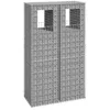 Image de vidaXL 2x Poteaux à Panier de Gabion Poteaux à Jardinière de Gabion de Patio Jardin Terrasse Extérieur Projets de Jardinage 151273