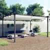 Image de vidaXL Tonnelle de Jardin avec Toit Rétractable Belvédère de Terrasse Pavillon de Patio Tente de Réception Chapiteau 318537