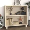 Image de vidaXL Buffet HAMAR Marron miel 85x35x80 cm Bois massif de pin 340500