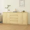 Image de vidaXL Armoires latérales 3 pcs Bois de pin massif