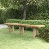Image de vidaXL Banc de jardin 160 cm Bois de pin massif imprégné