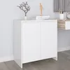 Image de vidaXL Buffet Blanc 70x41x75 cm Bois dingénierie 809737