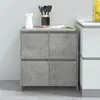 Image de vidaXL Buffet Gris béton 70x41x75 cm Bois dingénierie 809768