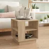 Image de vidaXL Table basse chêne sonoma 40x40x43 cm bois dingénierie 810301
