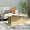 Image de vidaXL Table basse Chêne sonoma 102x555x40 cm Aggloméré
