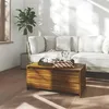 Image de vidaXL Table basse Chêne marron 90x50x415 cm Bois dingénierie 813031