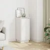 Image de vidaXL Buffet Blanc 315x34x75 cm Bois massif de pin