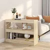 Image de Bibliothèque - vidaXL - Chêne Sonoma - 100x30x72 cm - Meuble de salon - Séparateur de pièce