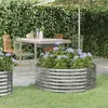 Image de vidaXL Lit surélevé de jardin Acier galvanisé Argenté 318987