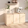 Image de 813809 vidaXL Buffet 111x34x60 cm Bois massif de pin