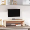 Image de vidaXL Support de moniteur 50x27x15 cm Bois de pin solide