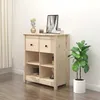 Image de vidaXL Buffet Armoire de Rangement Meuble de Rangement Armoire Latérale Salle de Séjour Salon Intérieur 70x35x80 cm Bois 813764